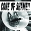 Cone of Shame Red Vinyl